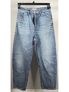 Madewell Curvy Balloon Jeans Women’s Size 26 28x30 (Broken Zipper)